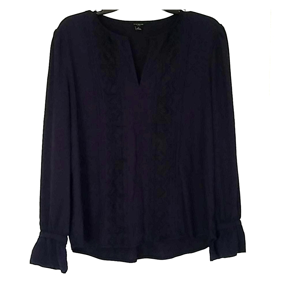 Ann Taylor Blouse Size Large Petite